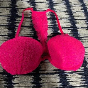 34 c bright pink bra